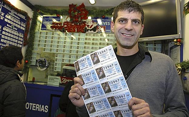 Jaime Ortega, de la administración de la calle Urbieta, 52, en Donostia, que repartió 11,8 millones de euros en 2007. 