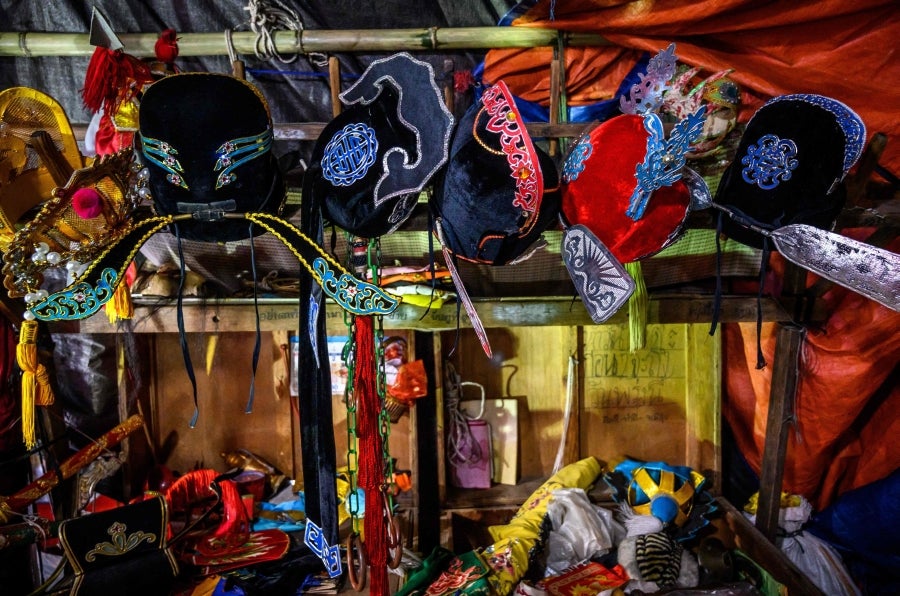 Fotos: Entre bambalinas de una ópera china