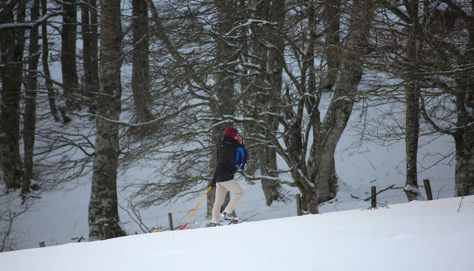 También durante todo el lunes se establecerá el aviso amarillo por nieve, ya que se espera que de madrugada la cota de nieve baje de los 1.000 a los 700 o los 800 meros, auque ocasionalmente puede llegar a 600 metros en áreas de tormenta. A partir del mediodía la cota de nieve podría situarse en el entorno de 800 a 1.000 metros.