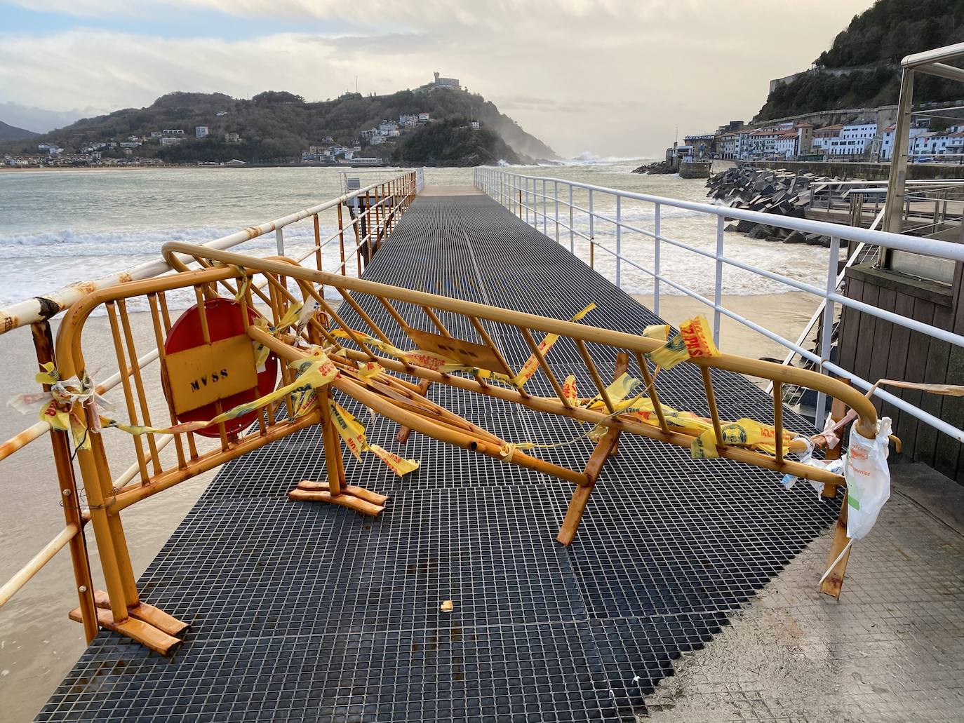 La borrasca traerá vientos de hasta 120 kilómetros por hora en el litoral. 