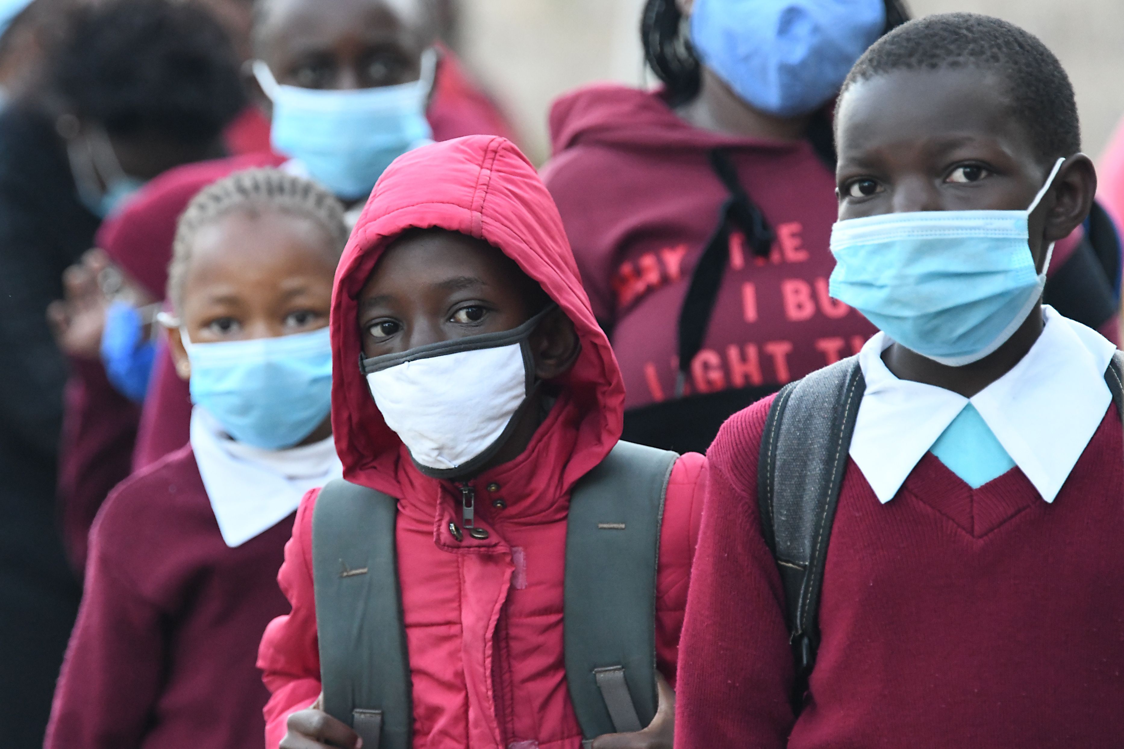 Fotos: Los niños de Nairobi vuelven al colegio tras el parón por la pandemia