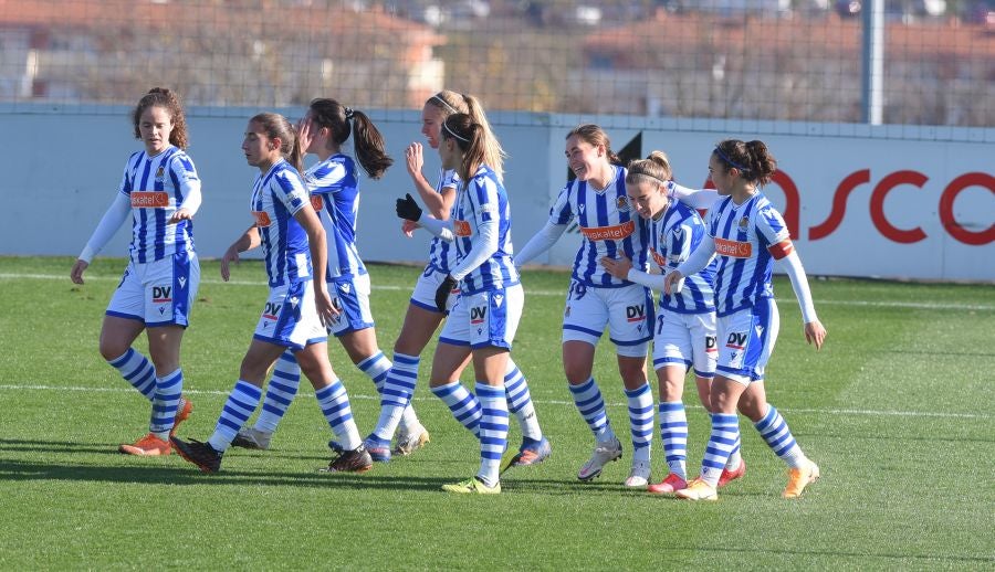 La Real Sociedad se lleva también el derbi femenino. 