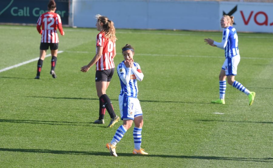 La Real Sociedad se lleva también el derbi femenino. 