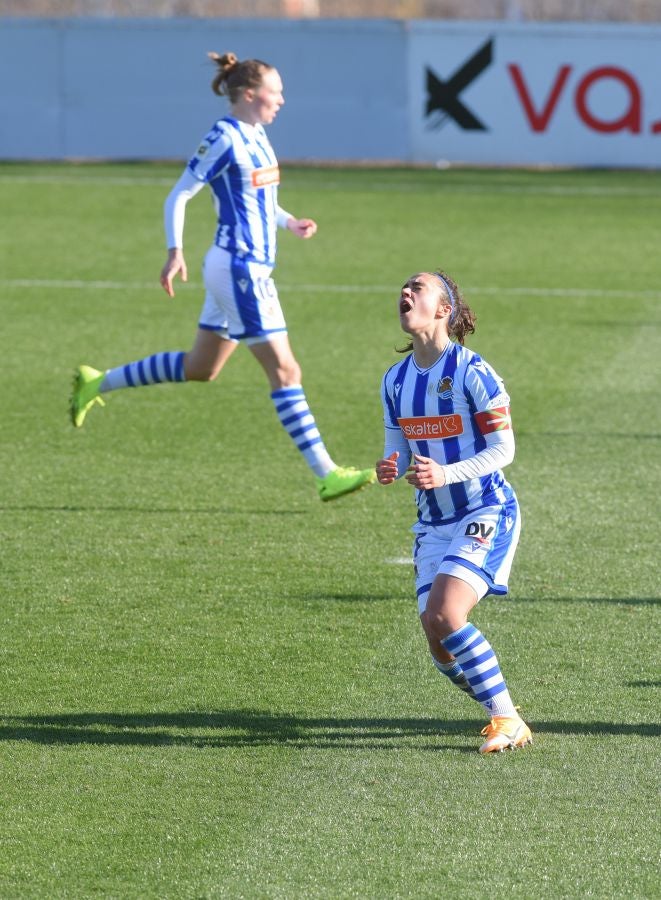 La Real Sociedad se lleva también el derbi femenino. 