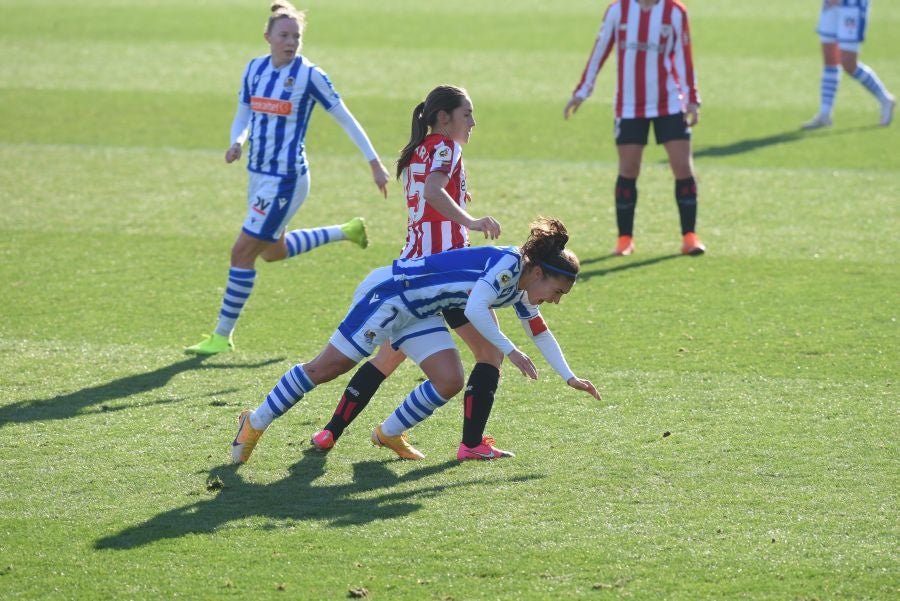 La Real Sociedad se lleva también el derbi femenino. 