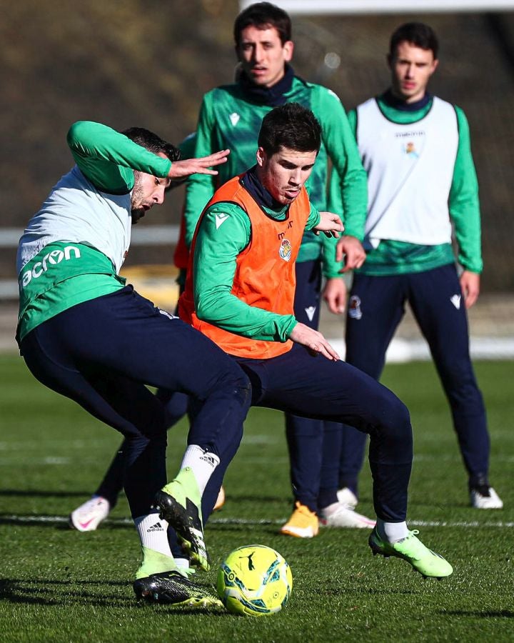 Sin descanso en Zubieta. 