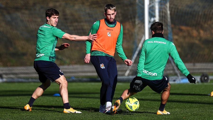 Sin descanso en Zubieta. 