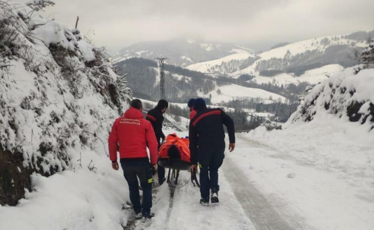 Rescate en Berastegi