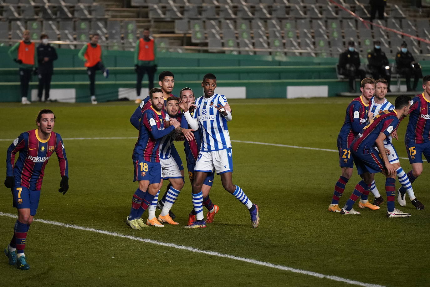 Fotod del Real Sociedad - Barcelona de Supercopa