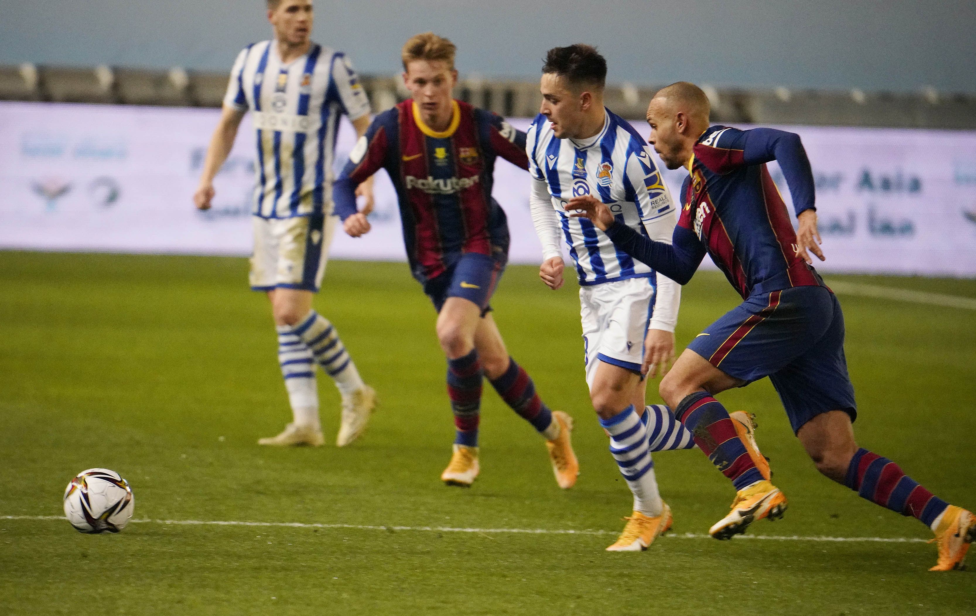 Fotod del Real Sociedad - Barcelona de Supercopa