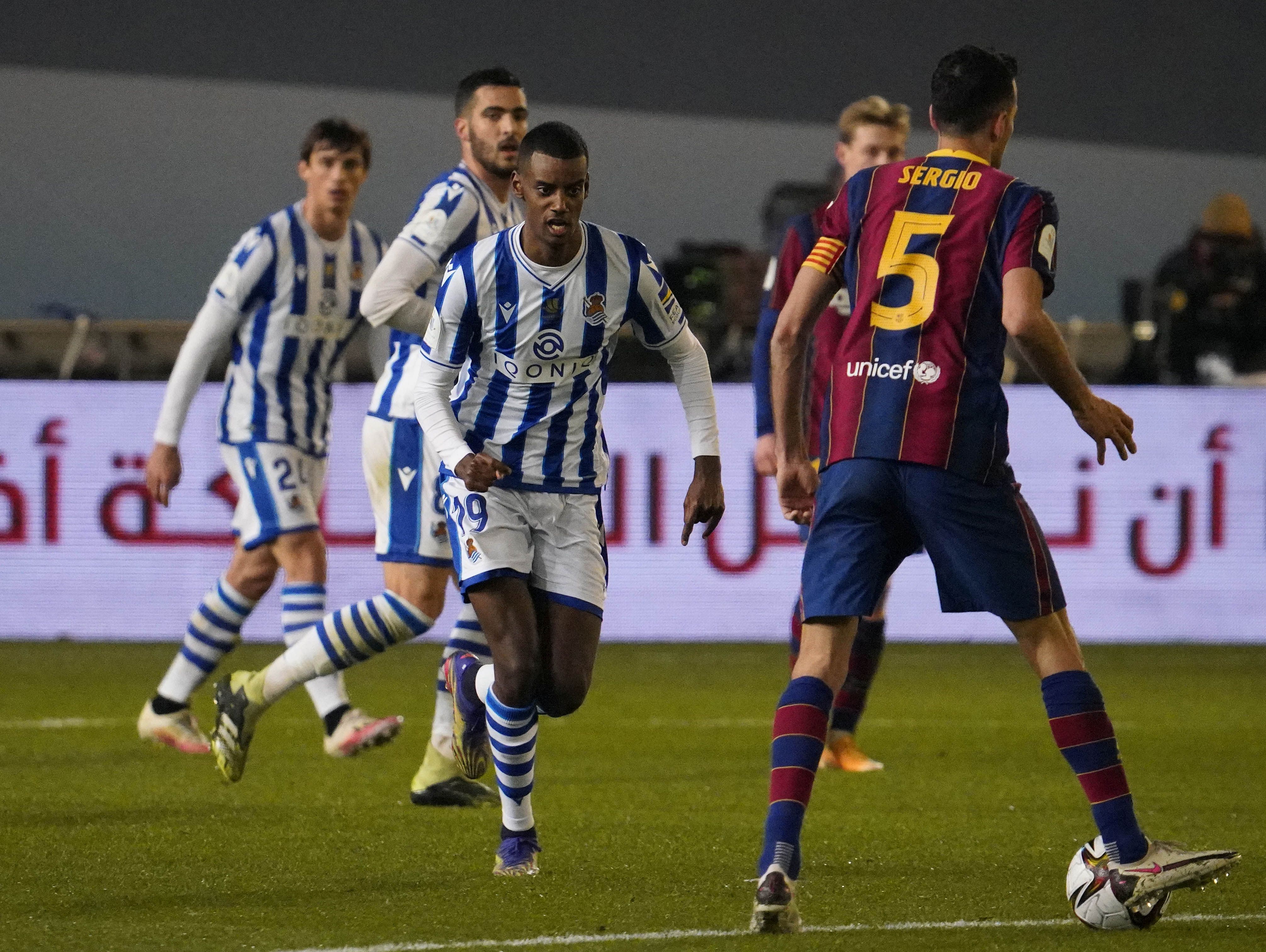 Fotod del Real Sociedad - Barcelona de Supercopa