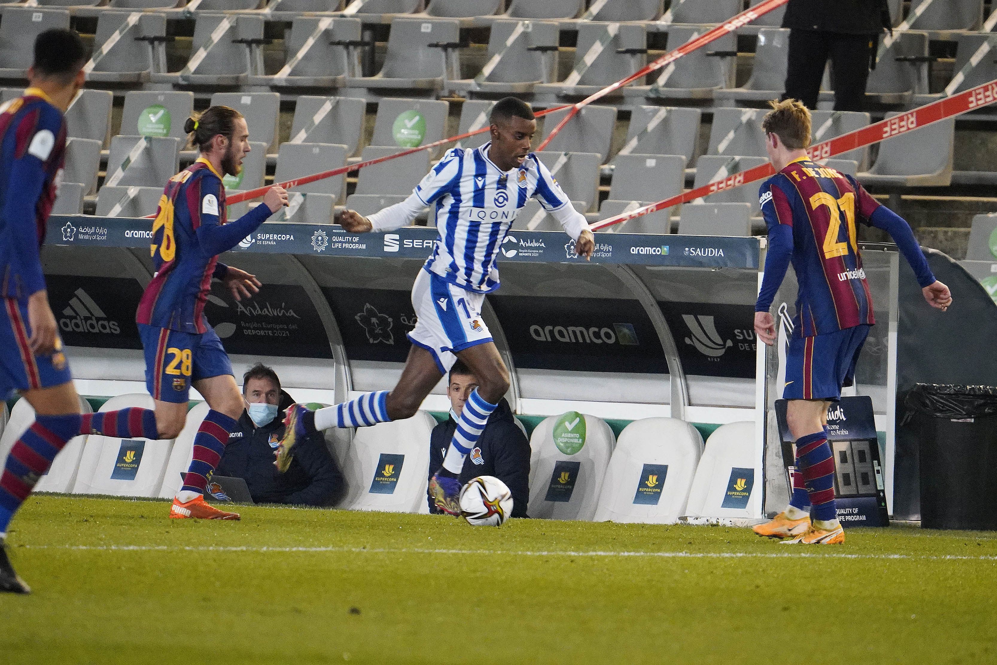 Fotod del Real Sociedad - Barcelona de Supercopa