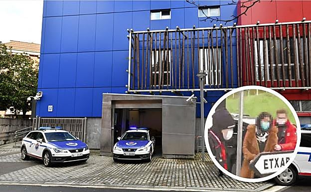 Vídeo: Momento de la detención por parte de agentes de la Ertzaintza