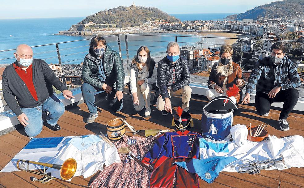 Donostia y sus protagonistas no se visten de fiesta