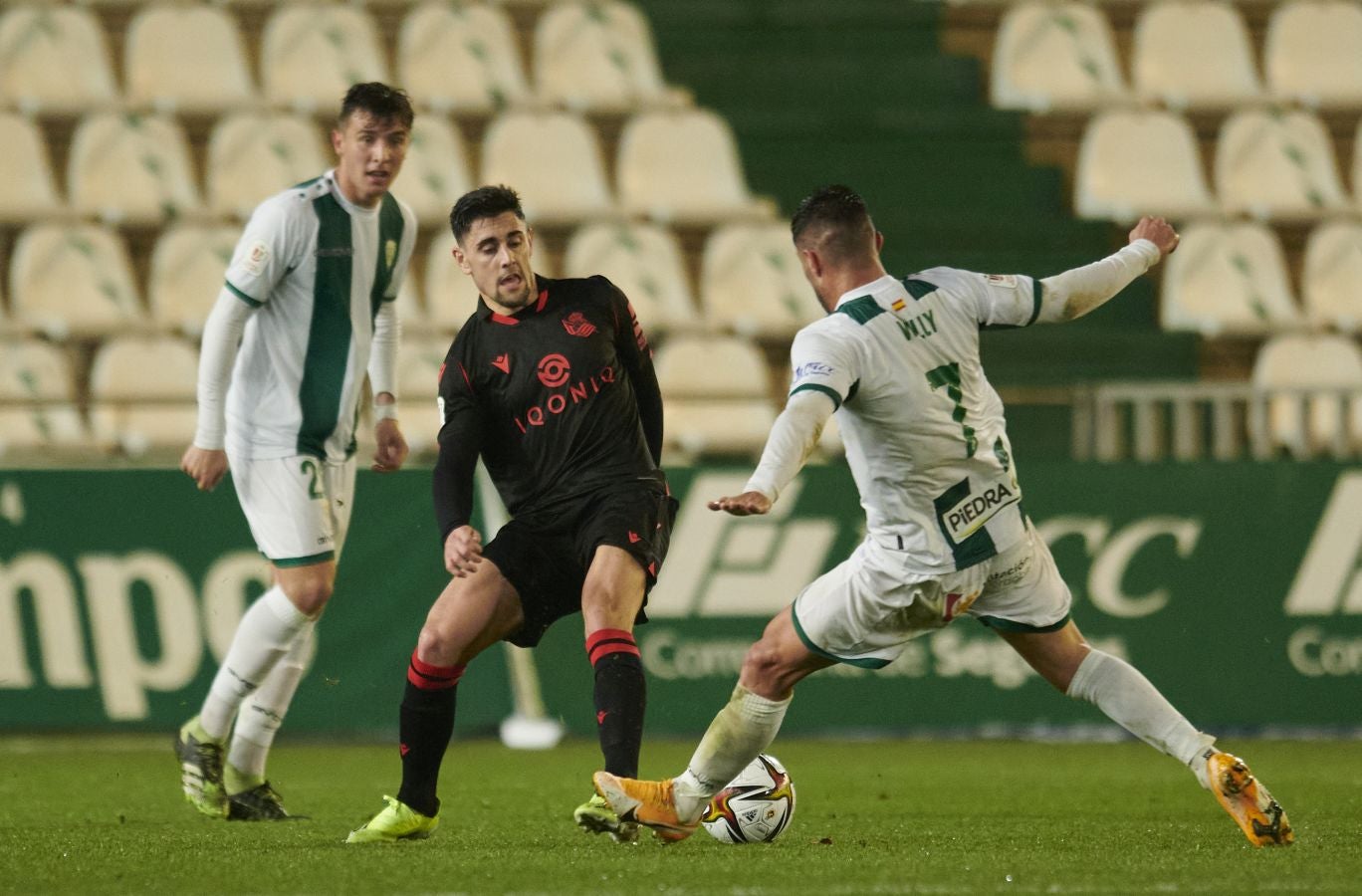 Los realistas han debutado en el el torneo copero con una victoria contundente al Córdoba gracias al doblete de Willian José.