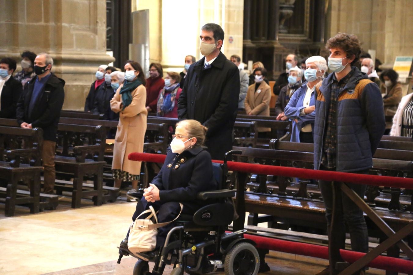 Fotos: Las imáganes de la misa en Santa María