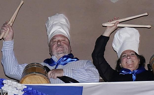 Jokin Cortés hizo sonar su barril en Intxaurrondo. 