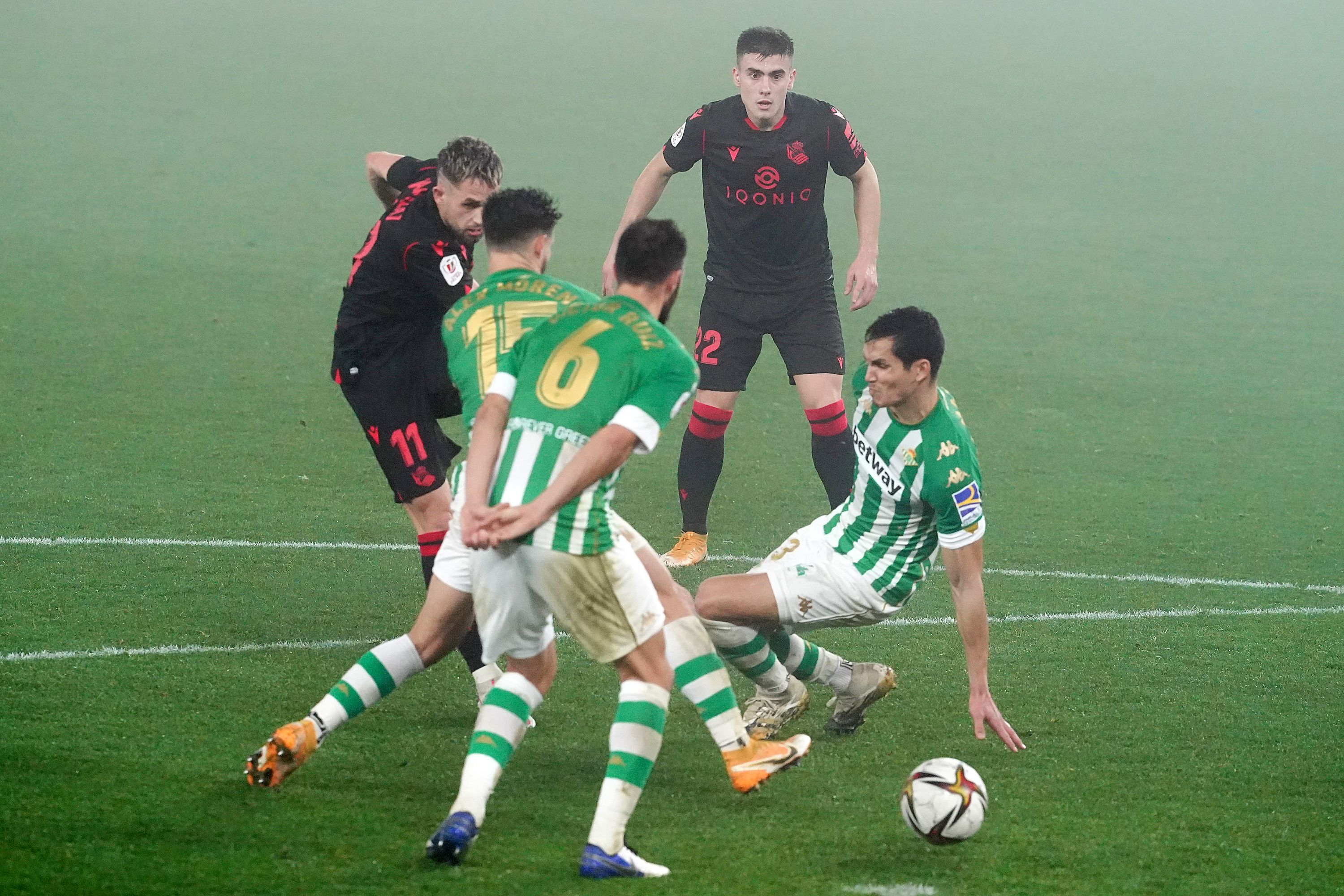 Fotos: Las mejores imágenes del Betis-Real Sociedad de Copa