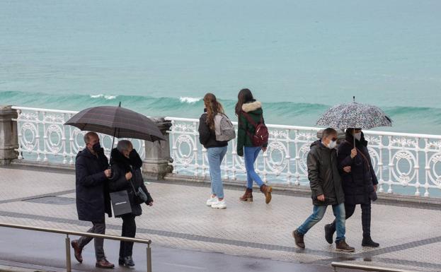 Donostia, en zona roja 