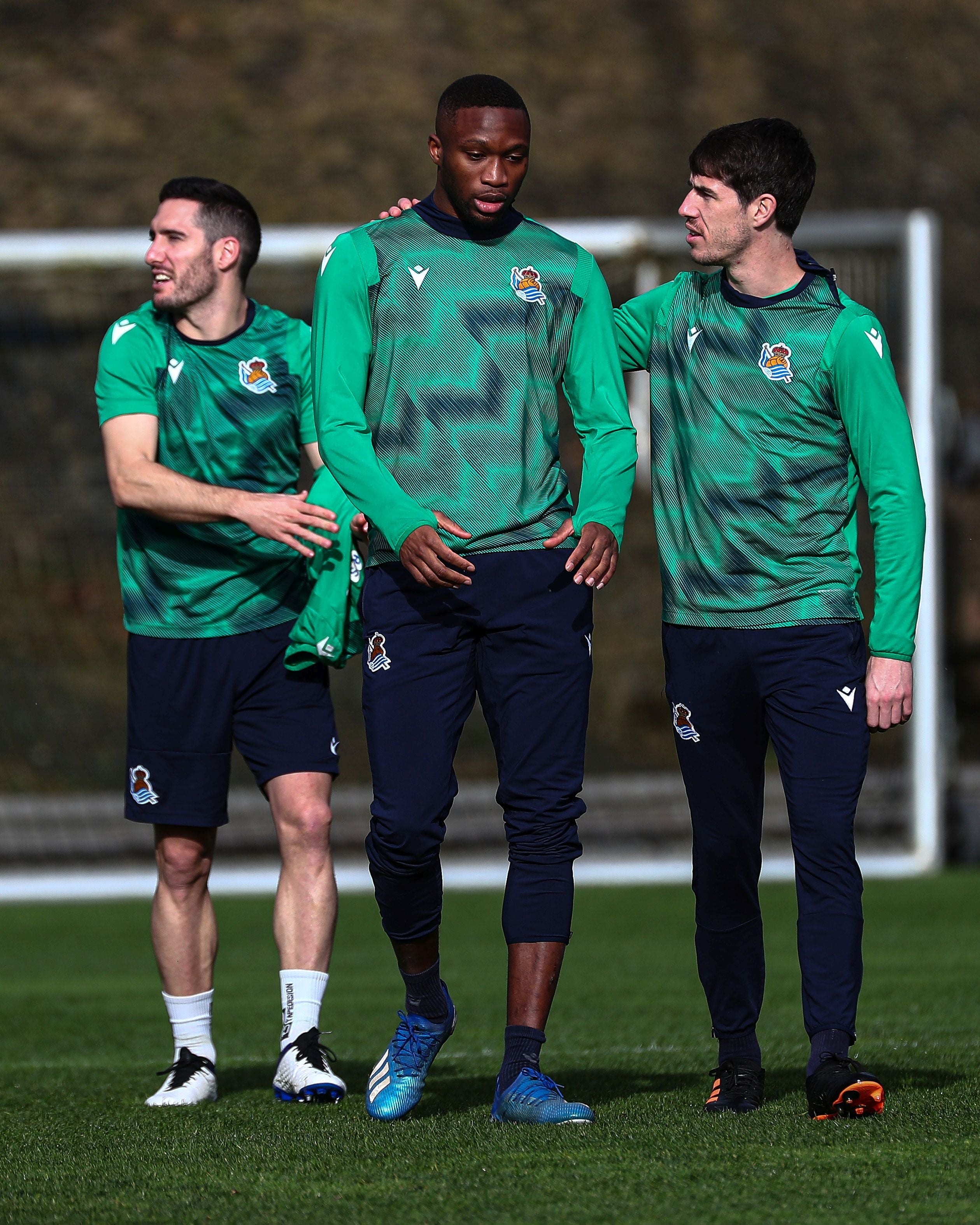 Fotos: La plantilla de la Real Sociedad prepara el duelo ante el Villarreal