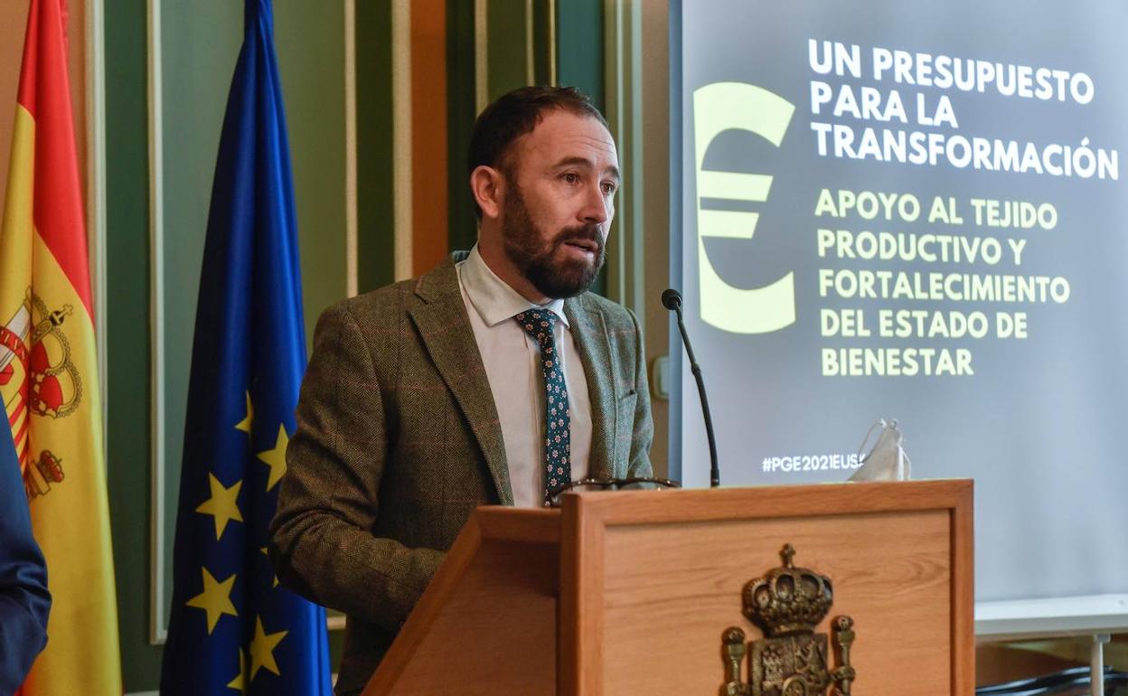 El delegado del Gobierno en Euskadi, Denis Itxaso. 