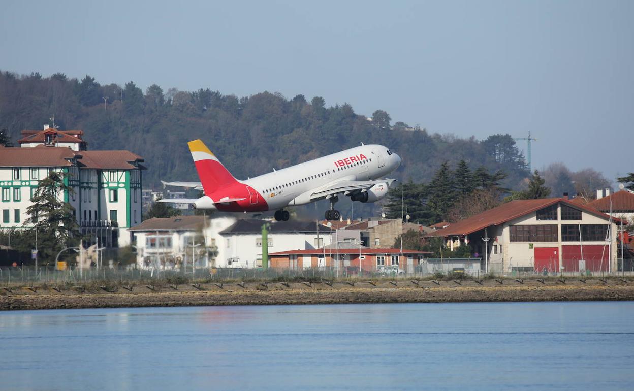 Aeropuerto de Hondarribia. 