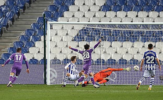 El gol del Betis en el tiempo de descuento.