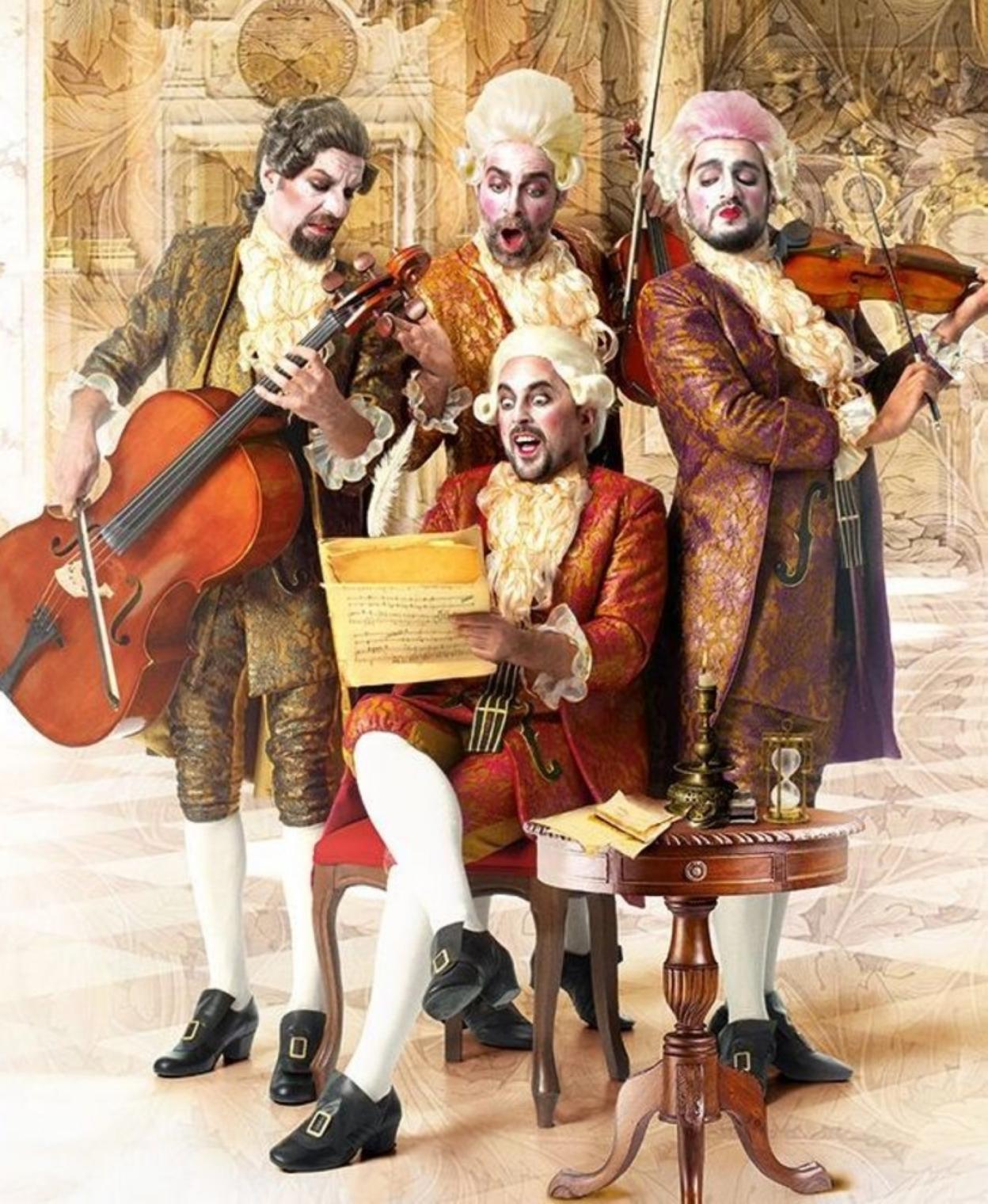 El cuarteto de cuerdas protagonista de 'Maestrissimo'. 