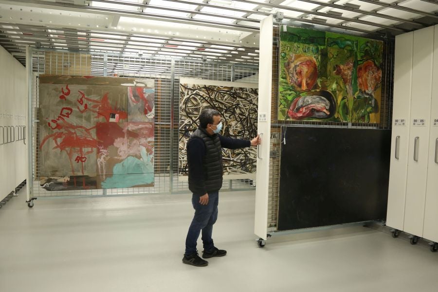 Gordailua guarda más de 100.000 piezas. 