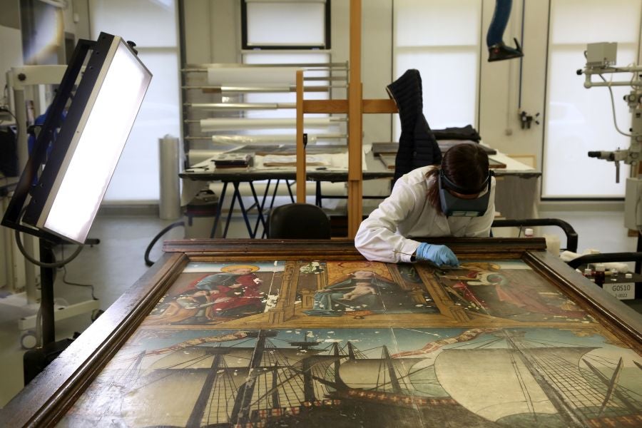 Gordailua guarda más de 100.000 piezas. 