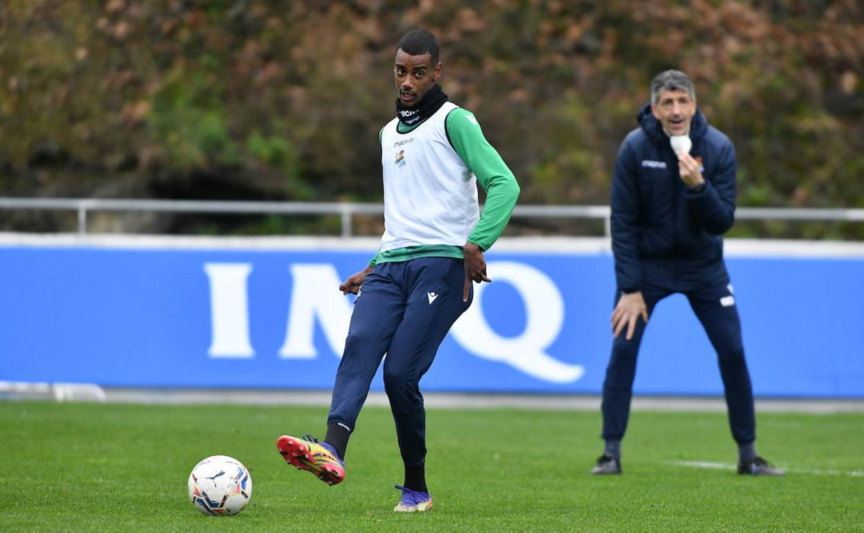 Real Sociedad - Manchester United: Aleksander Isak: «Con confianza, todo es más fácil sobre el campo»