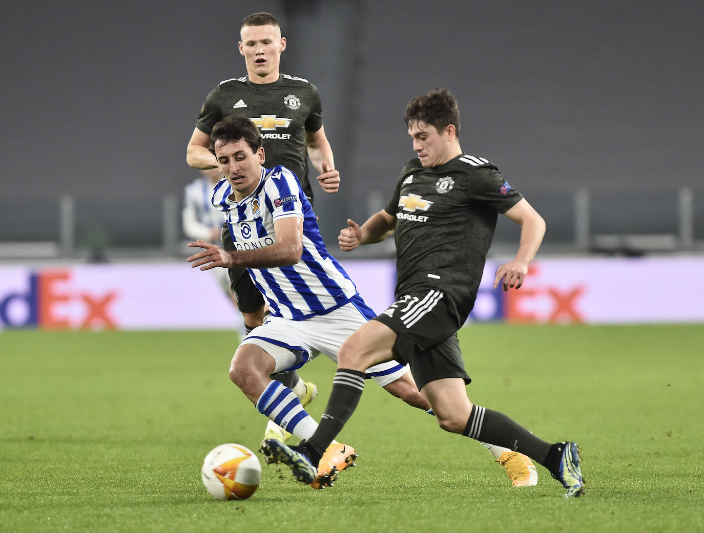 Imágenes del Real Sociedad - Manchester United