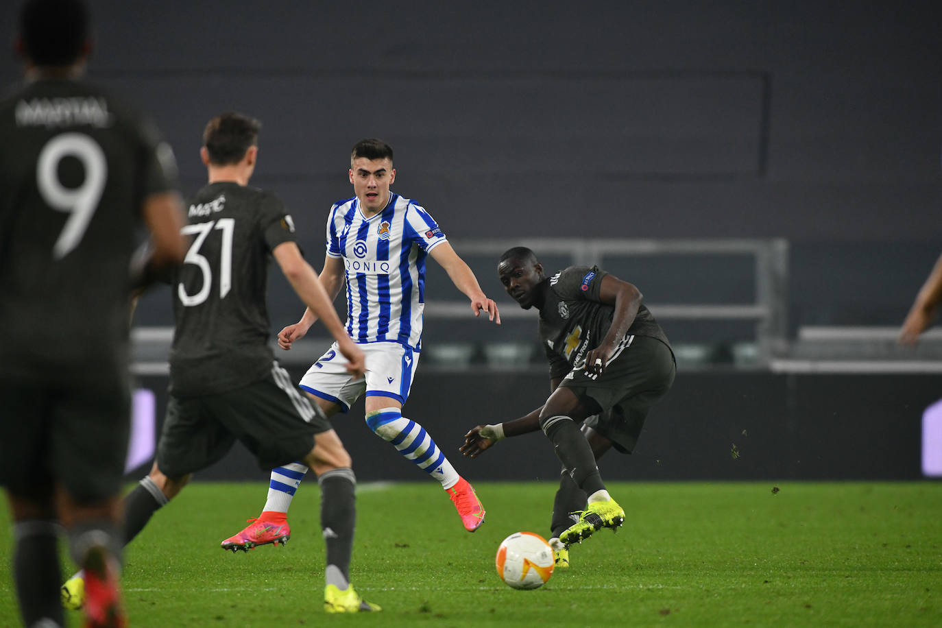 Imágenes del Real Sociedad - Manchester United