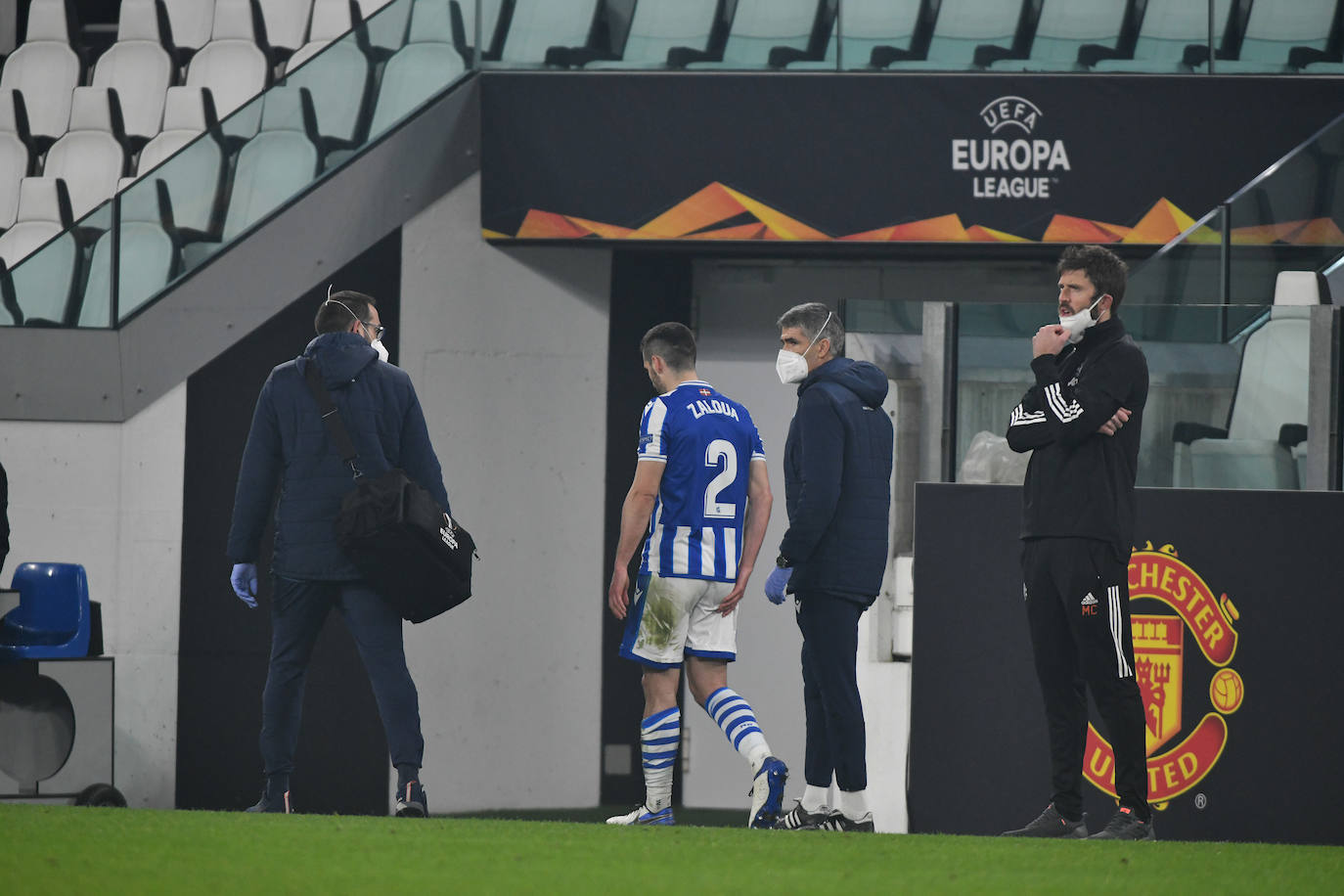 Imágenes del Real Sociedad - Manchester United