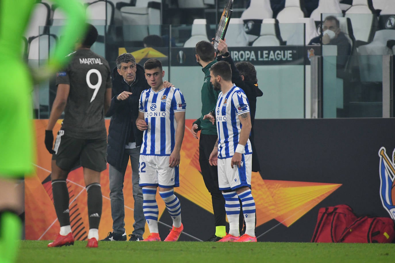 Imágenes del Real Sociedad - Manchester United