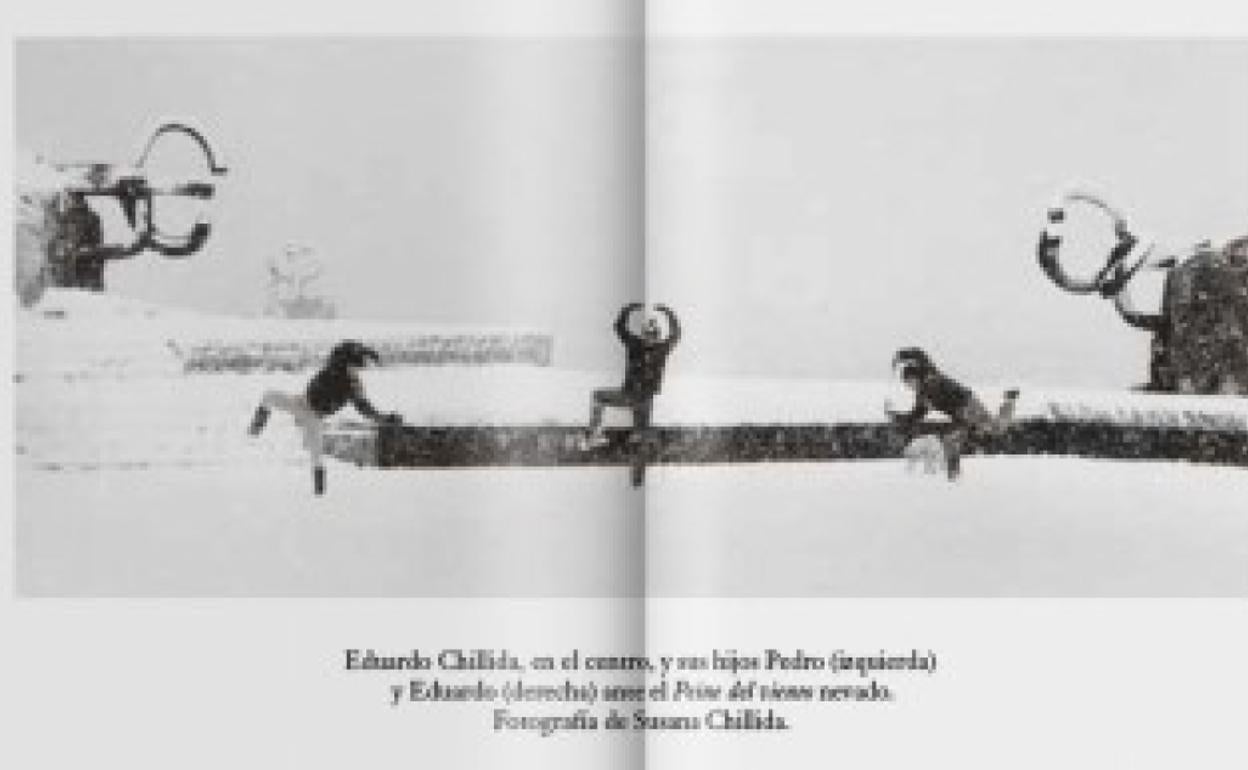 Recopilan las conversaciones de Eduardo Chillida con artistas e intelectuales