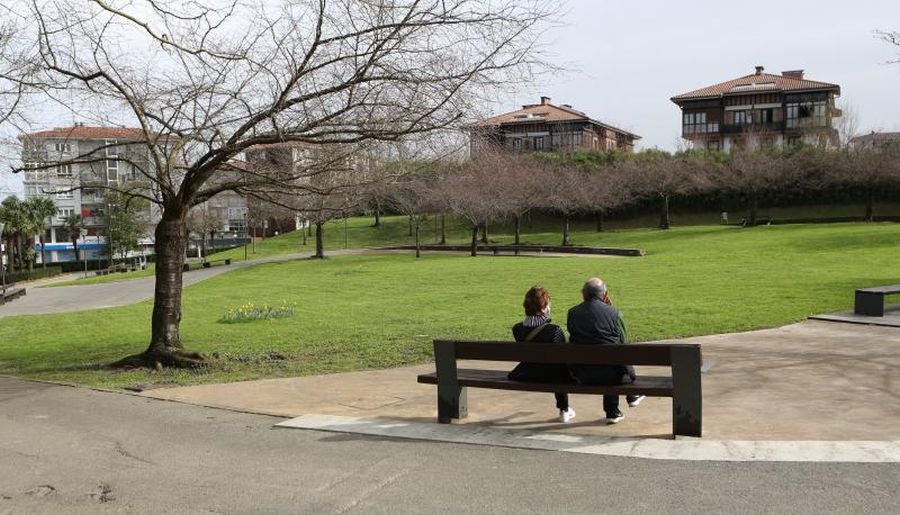 Zonas verdes de Irun. 