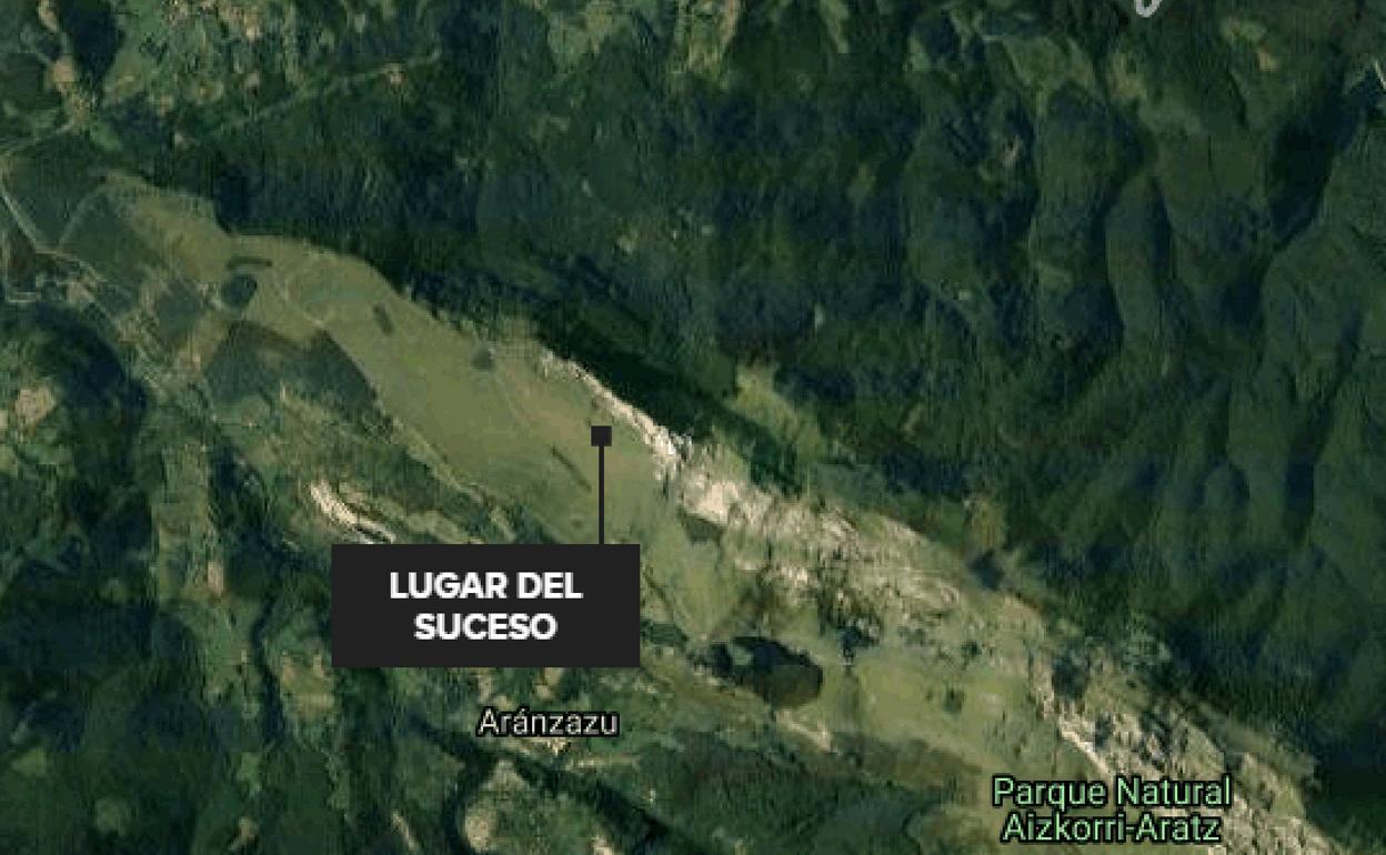 Un hombre muere tras caer en el monte Aloña en Oñati