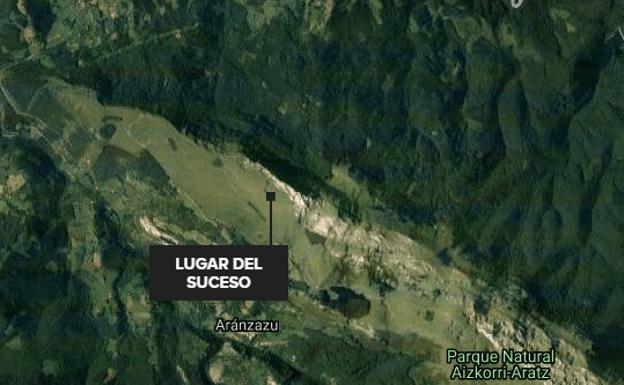 Un hombre pierde la vida tras caer en el monte Aloña en Oñati