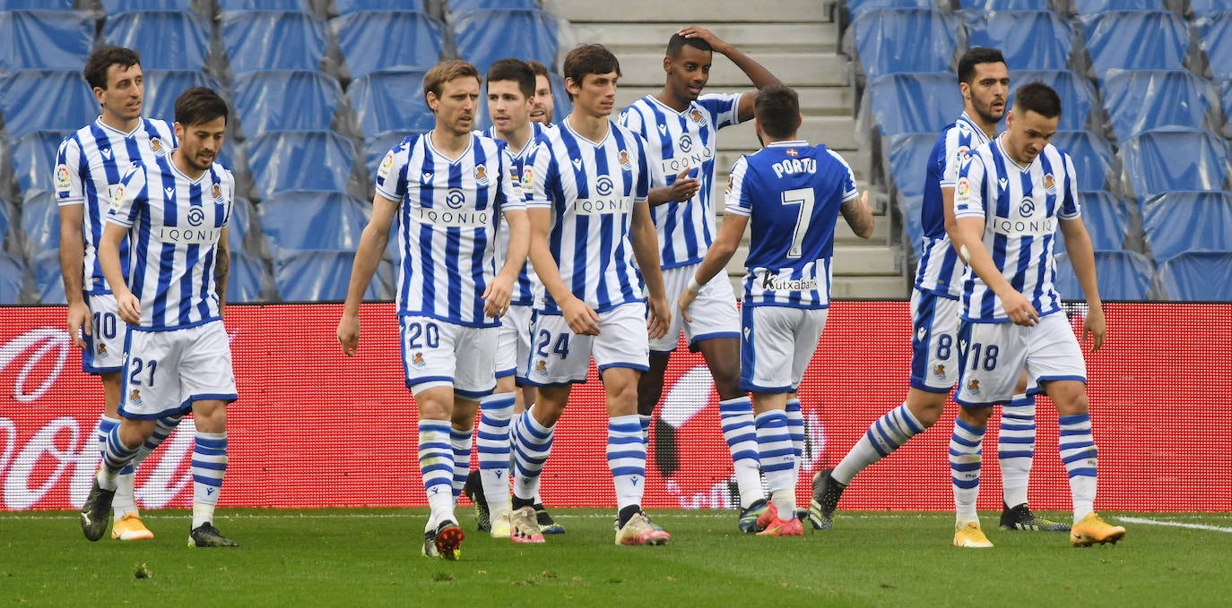 Real Sociedad-Alavés: las mejores imágenes