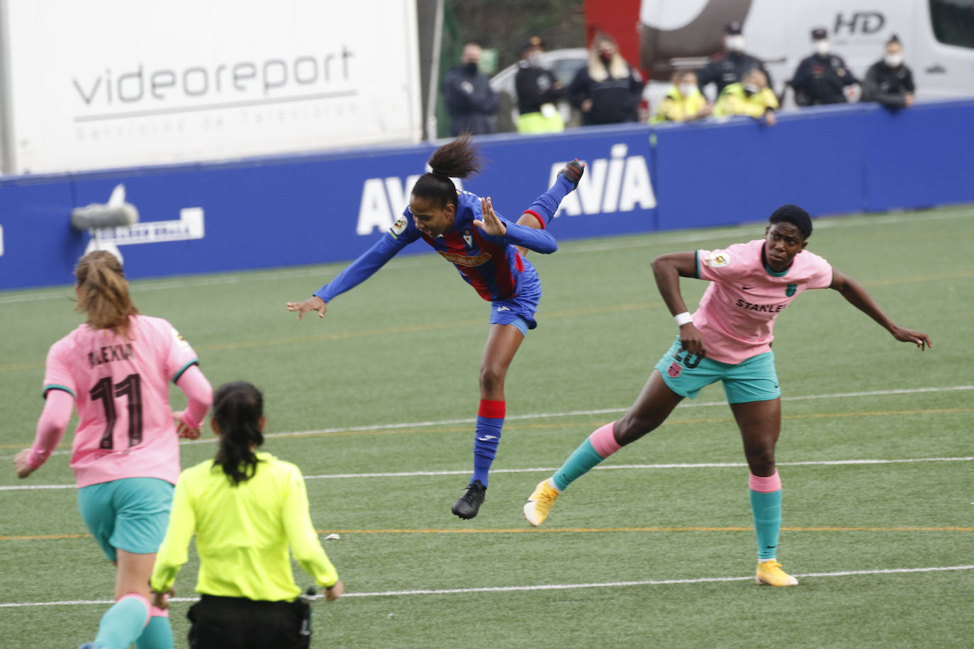 Las eibarresas han luchado frente a un rival que ha mostrado su efectividad 