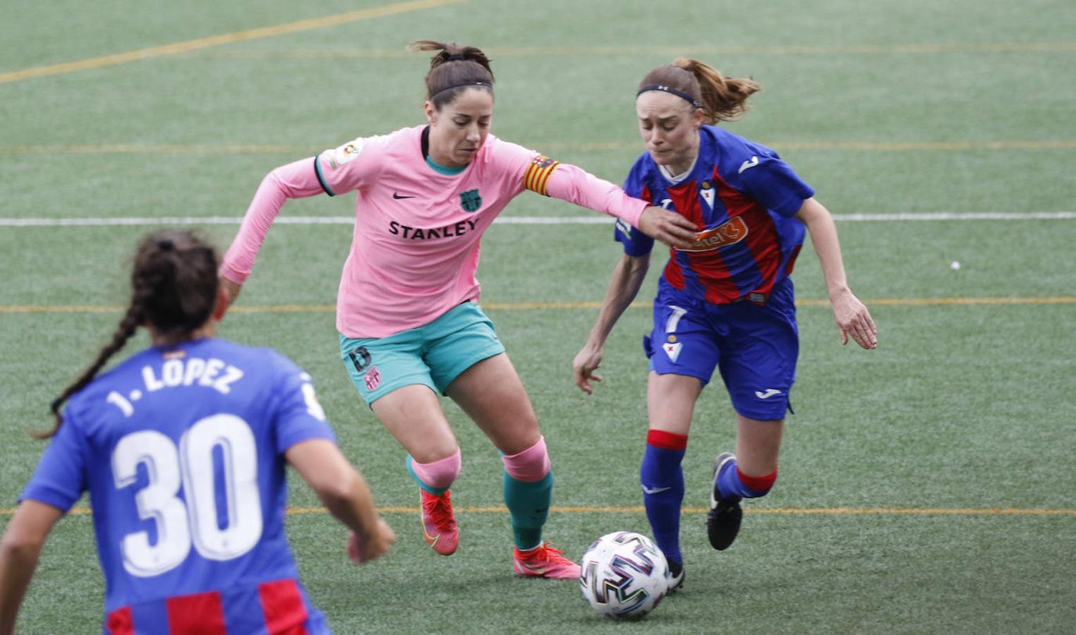 Las eibarresas han luchado frente a un rival que ha mostrado su efectividad 