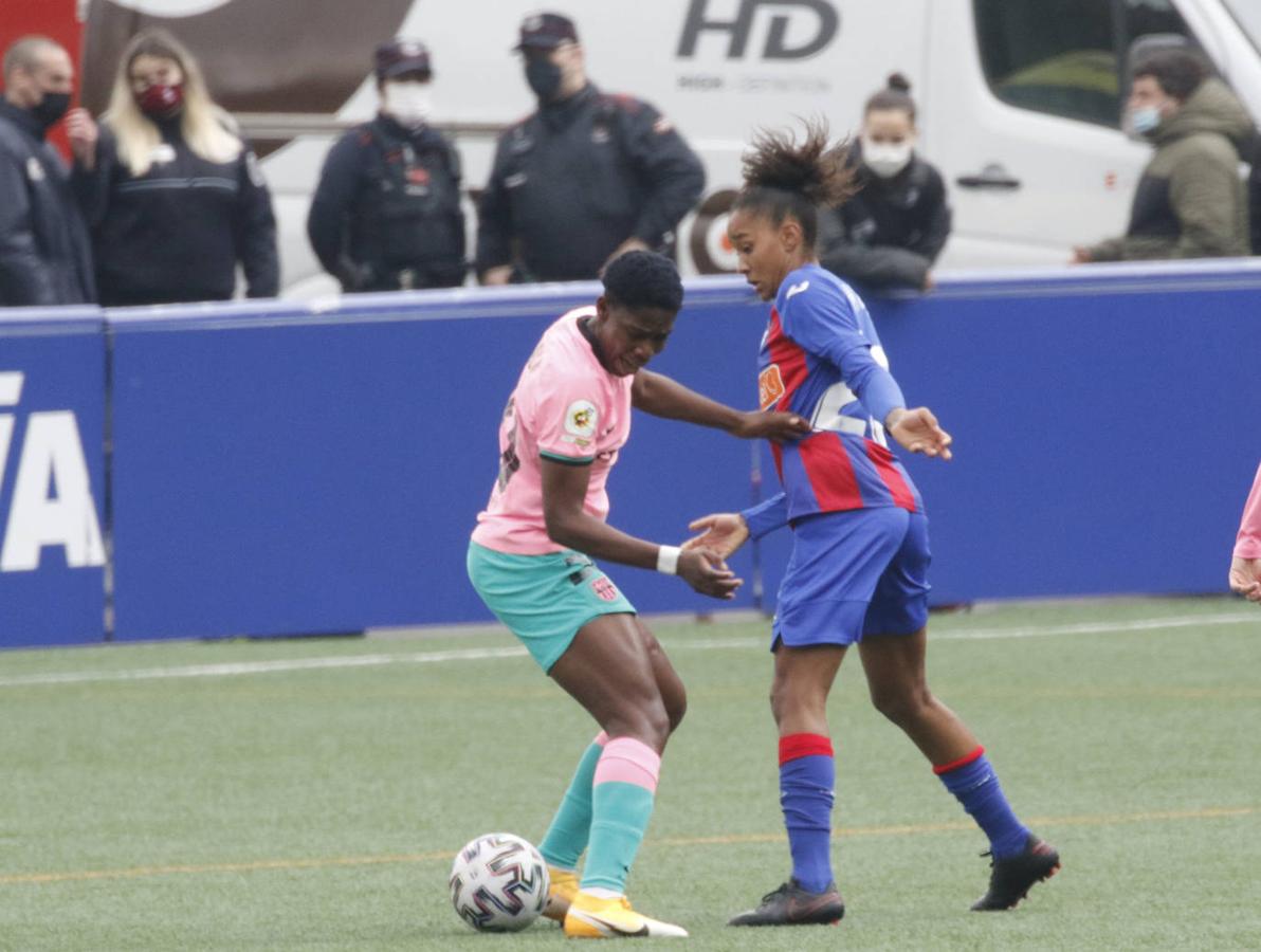 Las eibarresas han luchado frente a un rival que ha mostrado su efectividad 