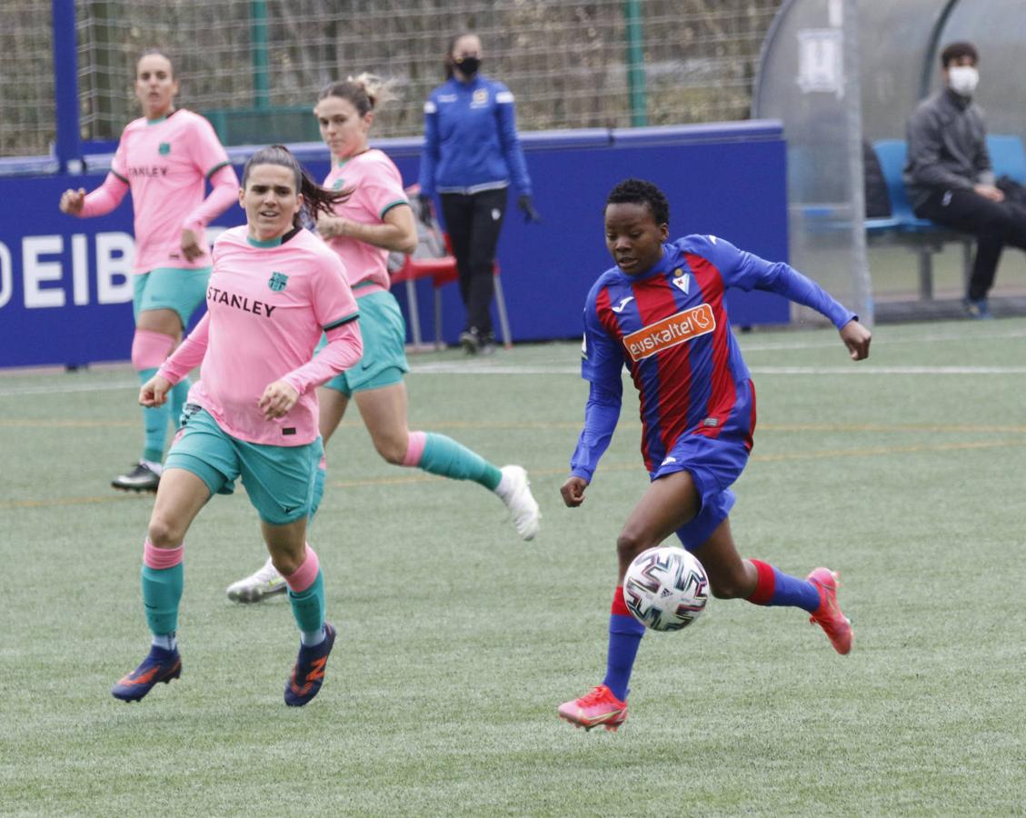 Las eibarresas han luchado frente a un rival que ha mostrado su efectividad 