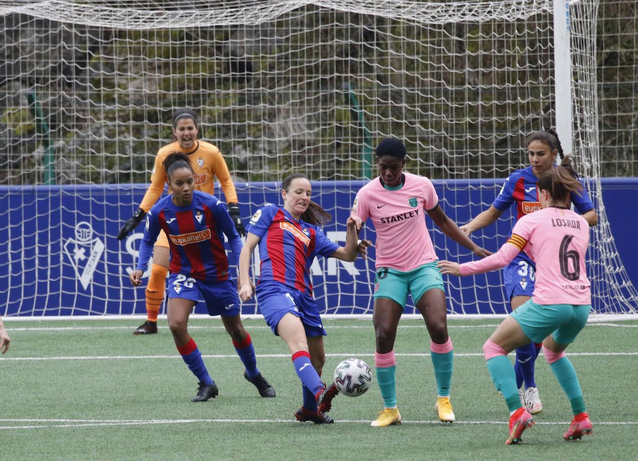 Las eibarresas han luchado frente a un rival que ha mostrado su efectividad 