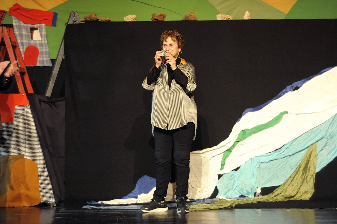 La titiritera y confundadora de Txontxongillo Taldea, Enkarni Genua, ingresa como socia de número en la Real Sociedad Bascongada de Amigos del País