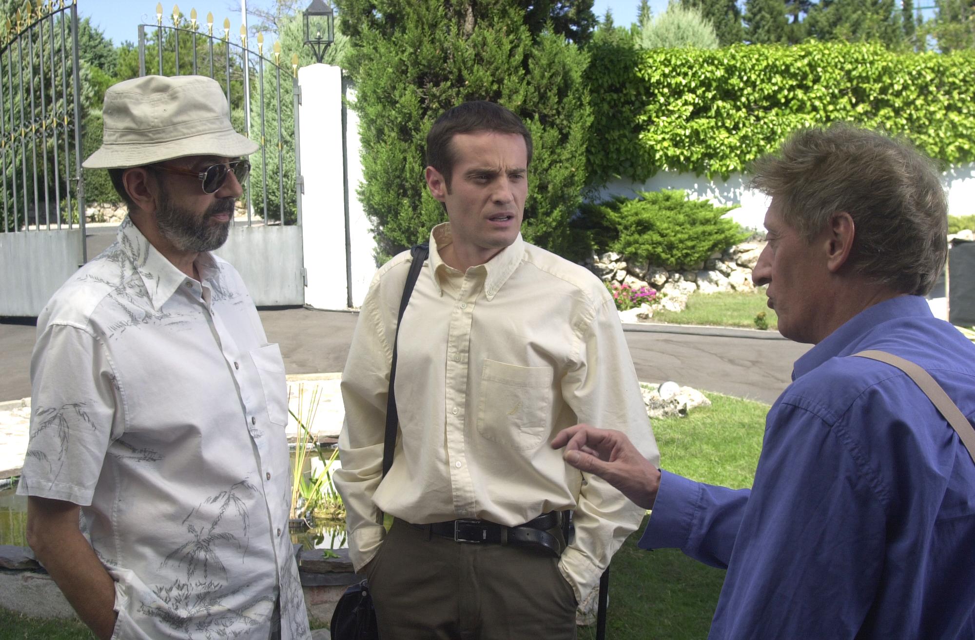 Junto a Miguel Rellán, en 'El chocolate del loro' (2004).