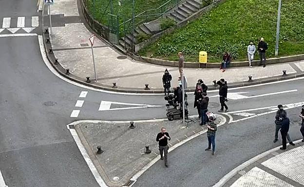 Película 'Maixabel': Luis Tosar sorprende a los vecinos de Trintxerpe