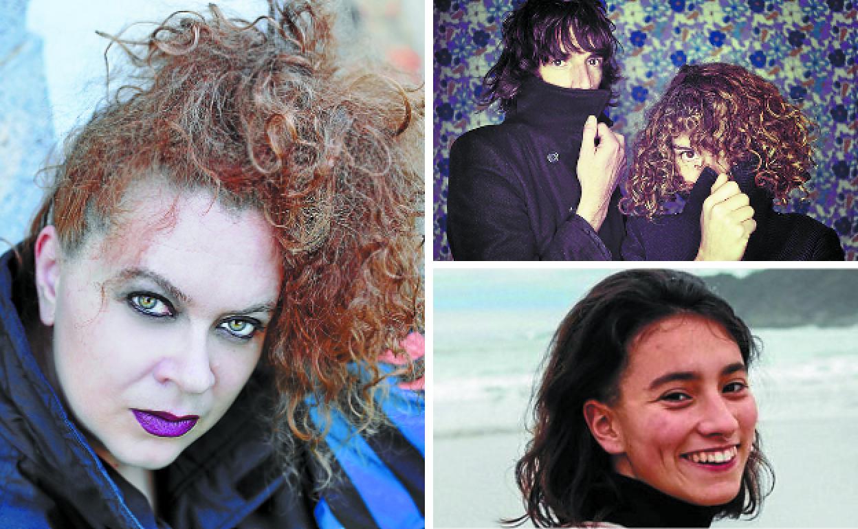 La Basu, Niña Coyote eta Chico Tornado e Idoia.