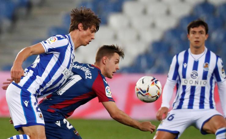 Real Sociedad-Levante, en imágenes